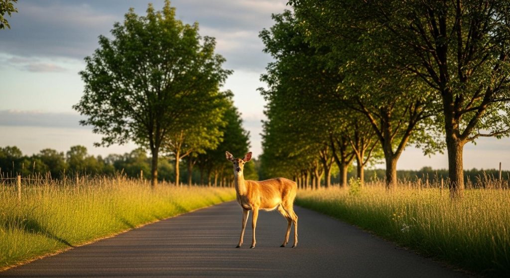 biche-sur-la-route-signification