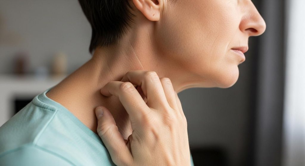Cou qui gratte signification et le rôle des causes dermatologiques courantes