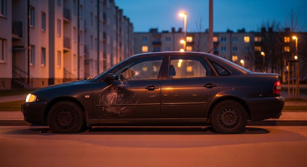 Rêver de sa voiture vandalisée