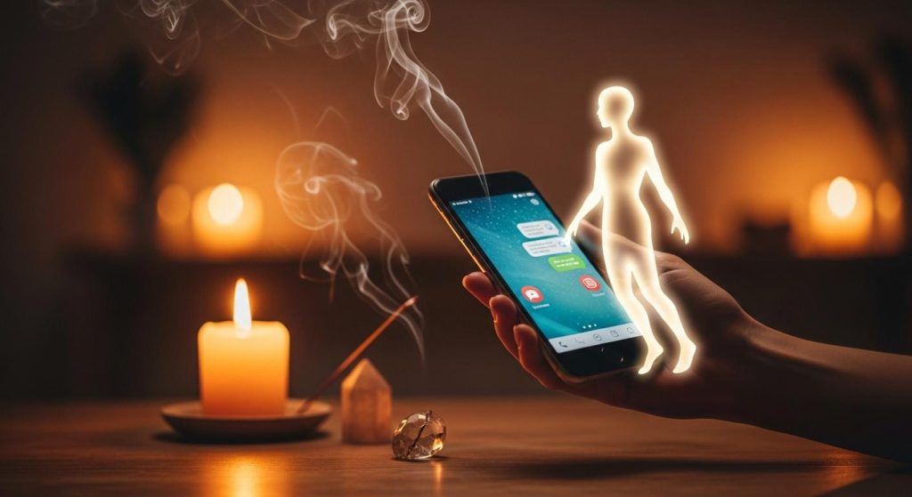 medium par téléphone